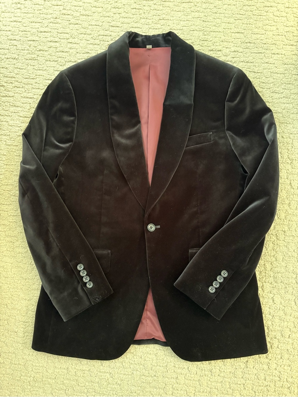 Men’s Bonobos Jetsetter Italian Velvet Blazer sz 38R